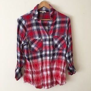 Skies are Blue button down shirt